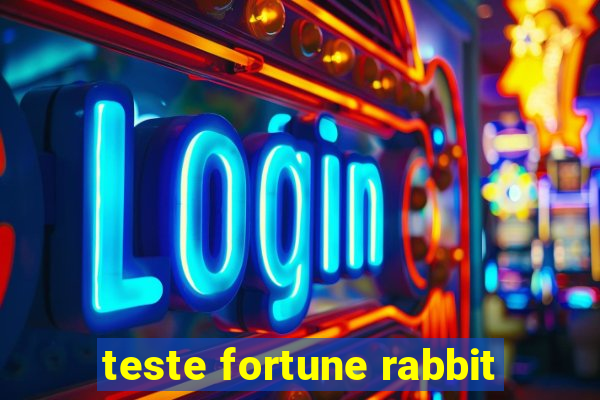 teste fortune rabbit